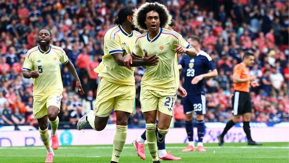 Tahith Chong is the only member of the Cura&ccedil;ao squad born in that country