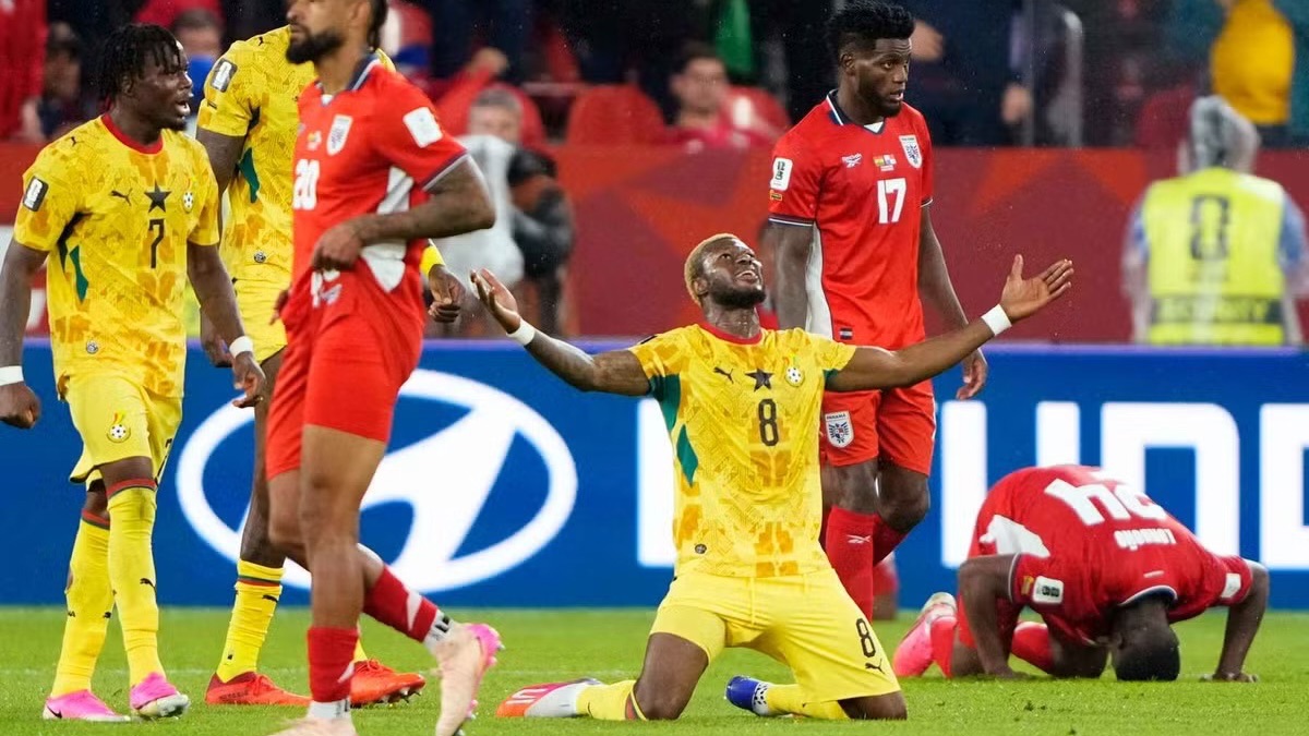 Yirenkyi nets injury-time winner as Ghana stun Panama in World Cup opener