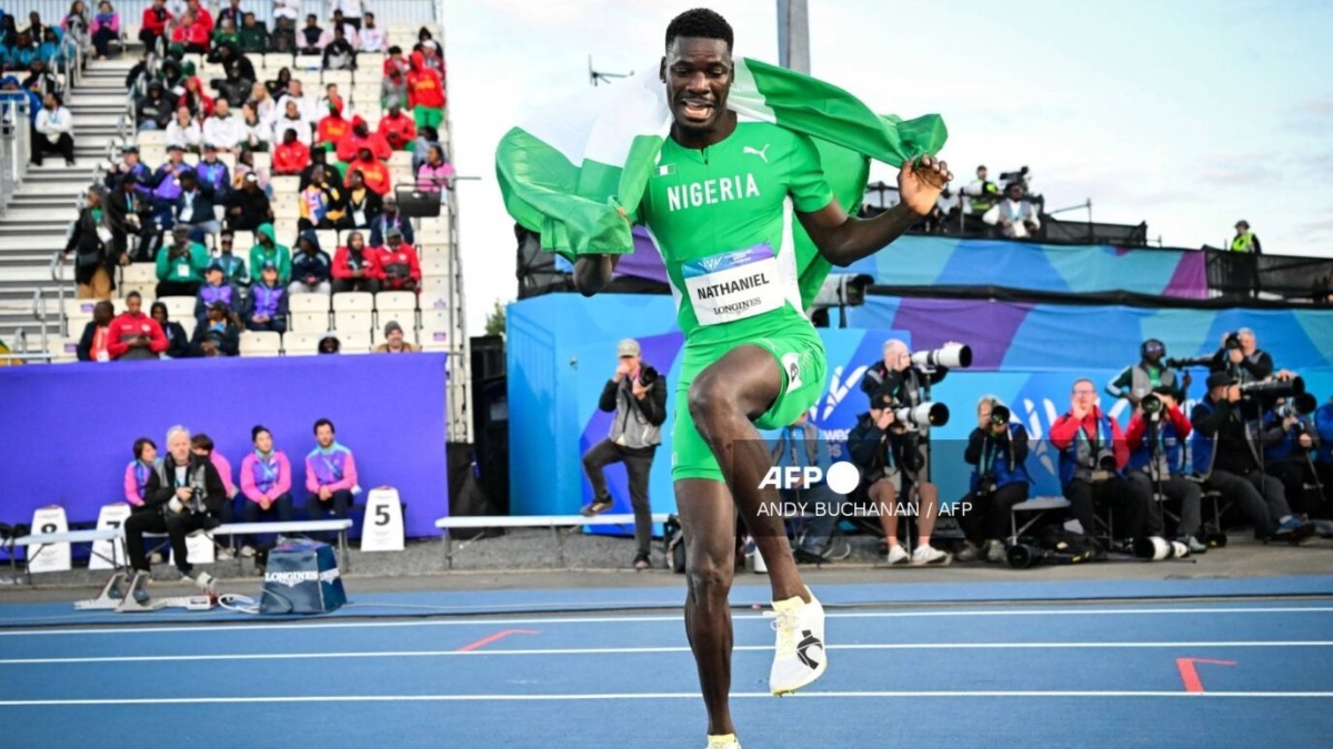Ezekiel Nathaniel wins Nigeria’s first-ever gold in men’s 400m hurdles