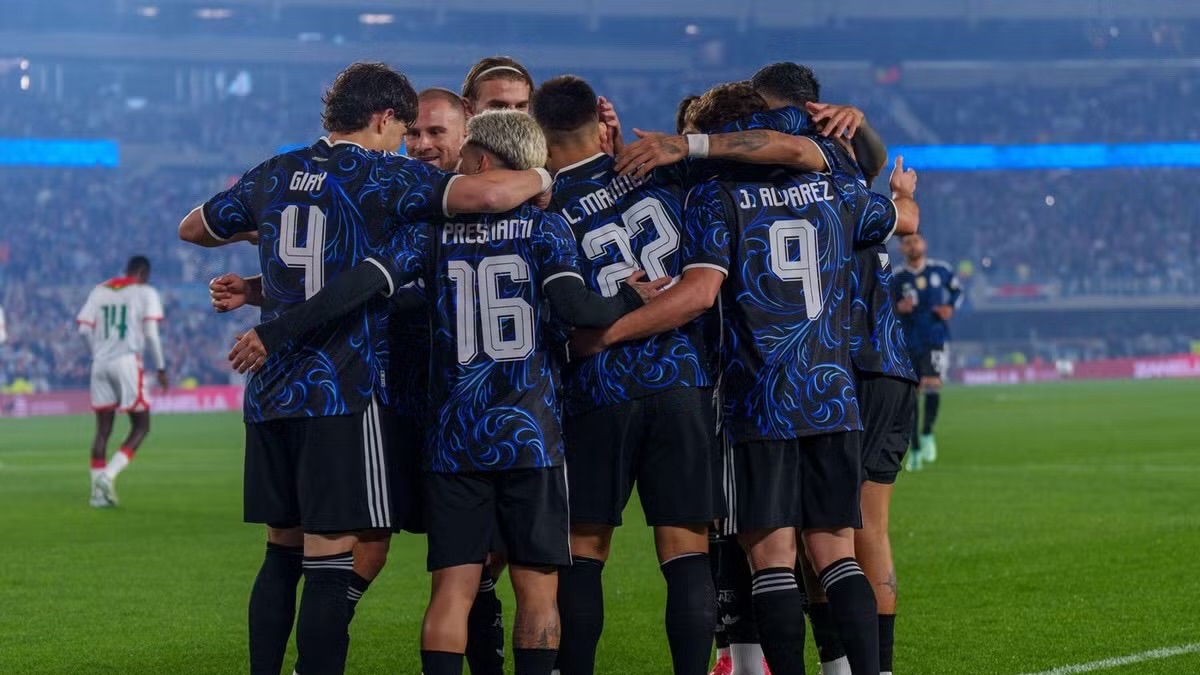 Argentina hammers Burkina Faso 7-0 in friendly