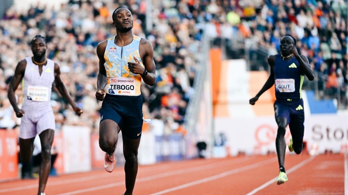 Tebogo Wins 200m as Gout Makes Senior Diamond League Debut
