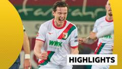 Claude-Maurice Fluffs Spot Kick as Augsburg Drop Points vs Hoffenheim
