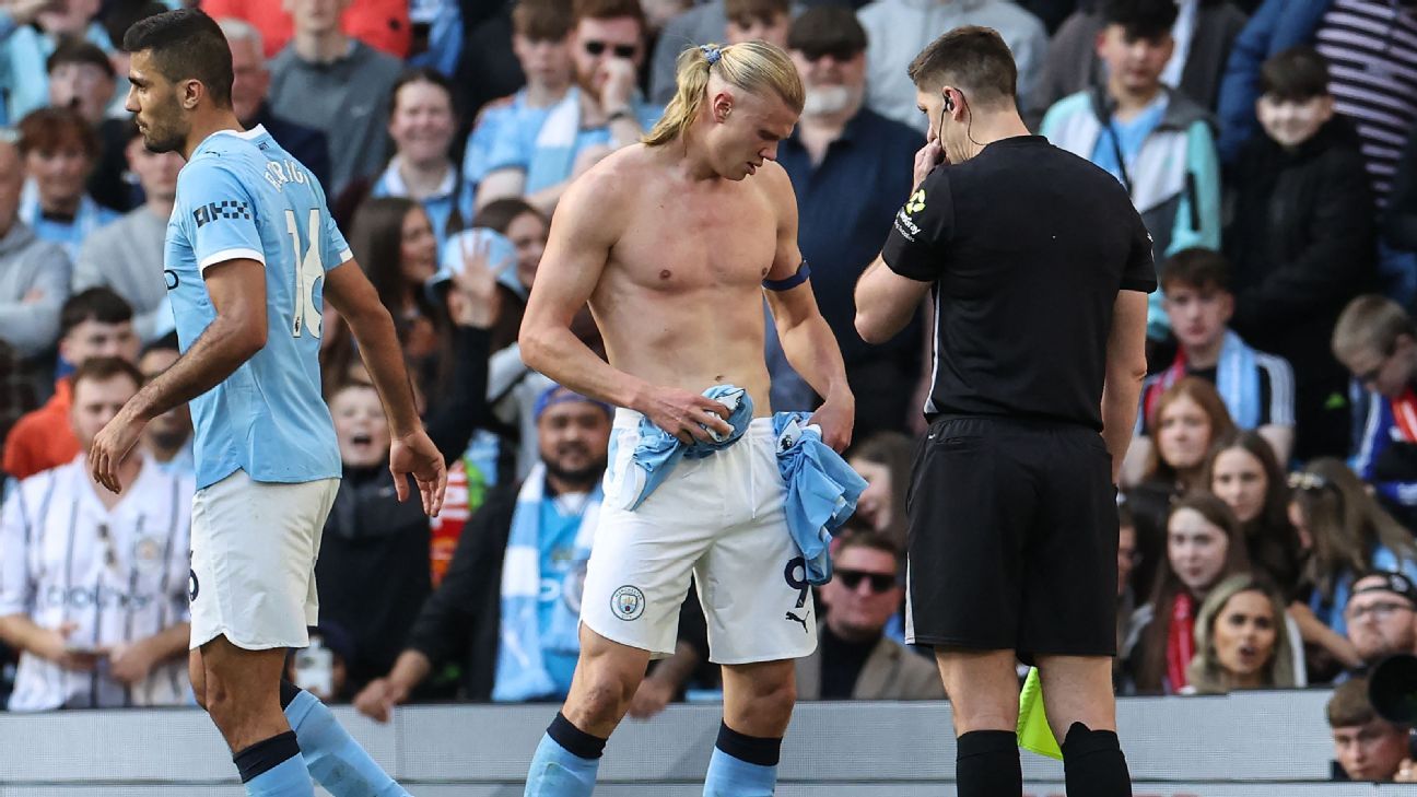 Haaland's Girlfriend Fed Up With His Battle Scars From EPL Defenders