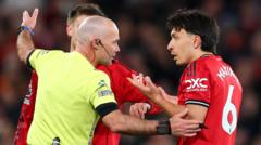 Martinez Sees Red for Hair-Pull Madness in Man Utd vs Leeds Clash