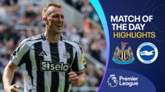 Newcastle Break Drought with Commanding 3-1 Win Over Brighton