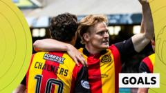 Partick Thistle Storm Into Scottish Premiership Play-Off Final