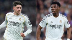 Real Madrid Hit Tchouameni and Valverde With Heavy Fines Over Bust-Up