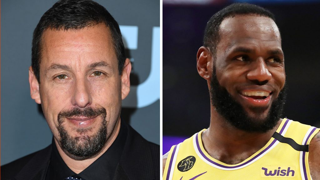 LeBron james will produce a netflix movie starring adam sandler