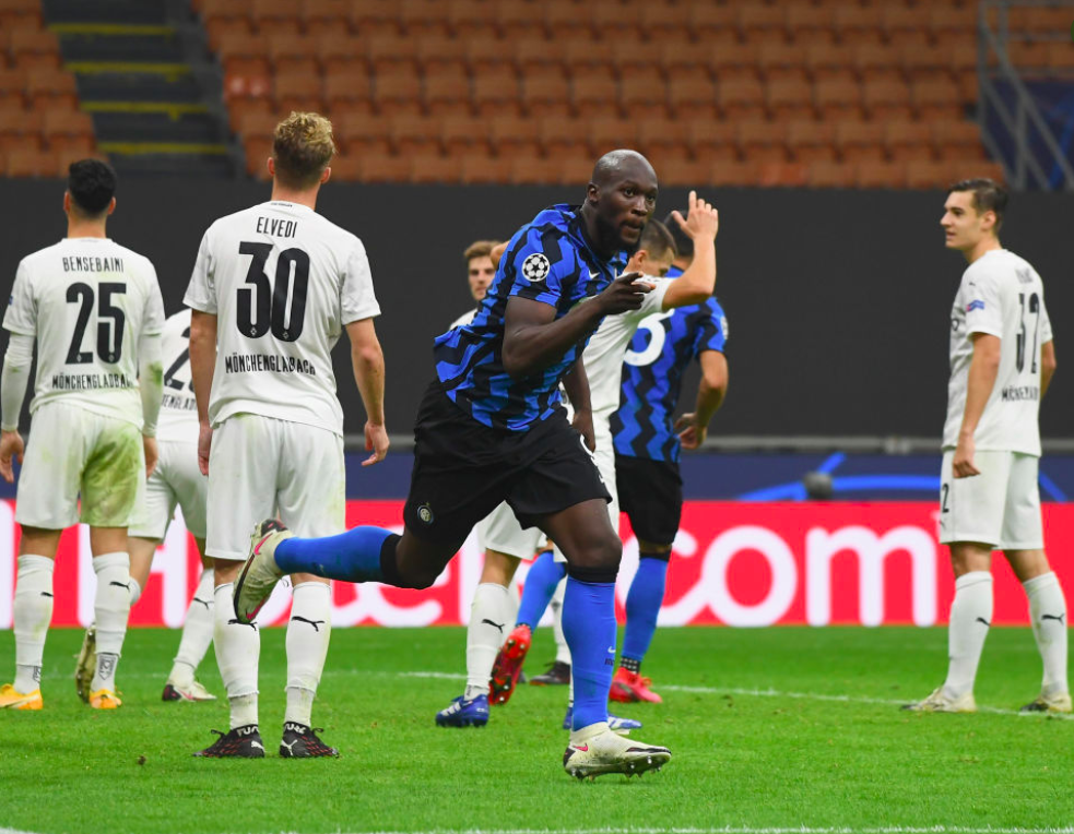 Champions League: Lukaku scores a brace as Inter Milan draw with Borussia Monchengladbach – Afroballers