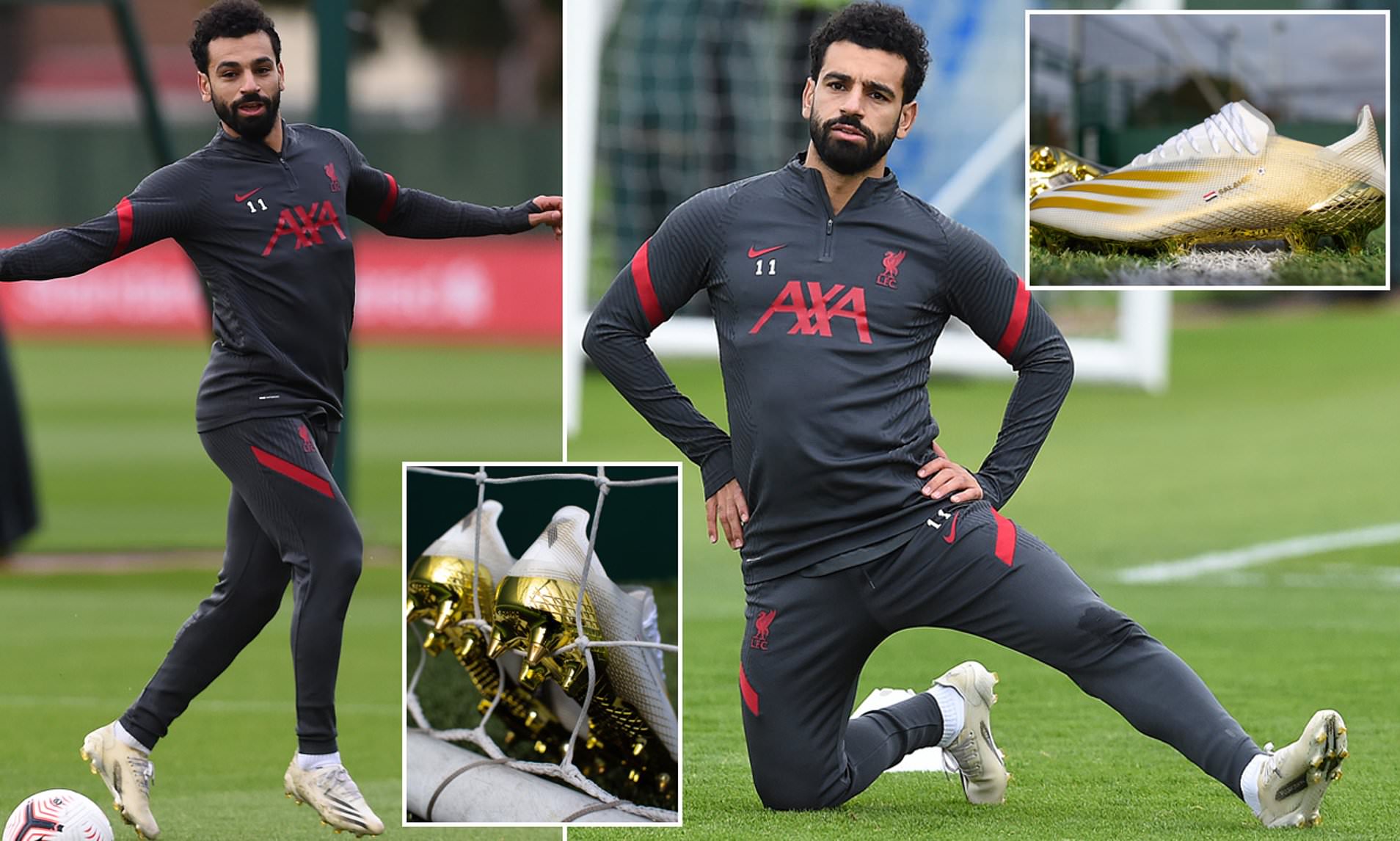Mo Salah to wear special golden boots 
