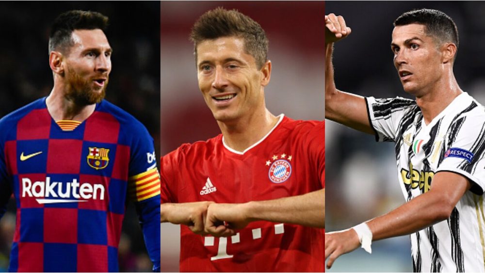 Messi Ronaldo Lewandowski nominated for The Best FIFA 